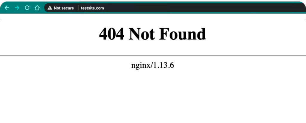 WordPress 404 Page Not Found Error
