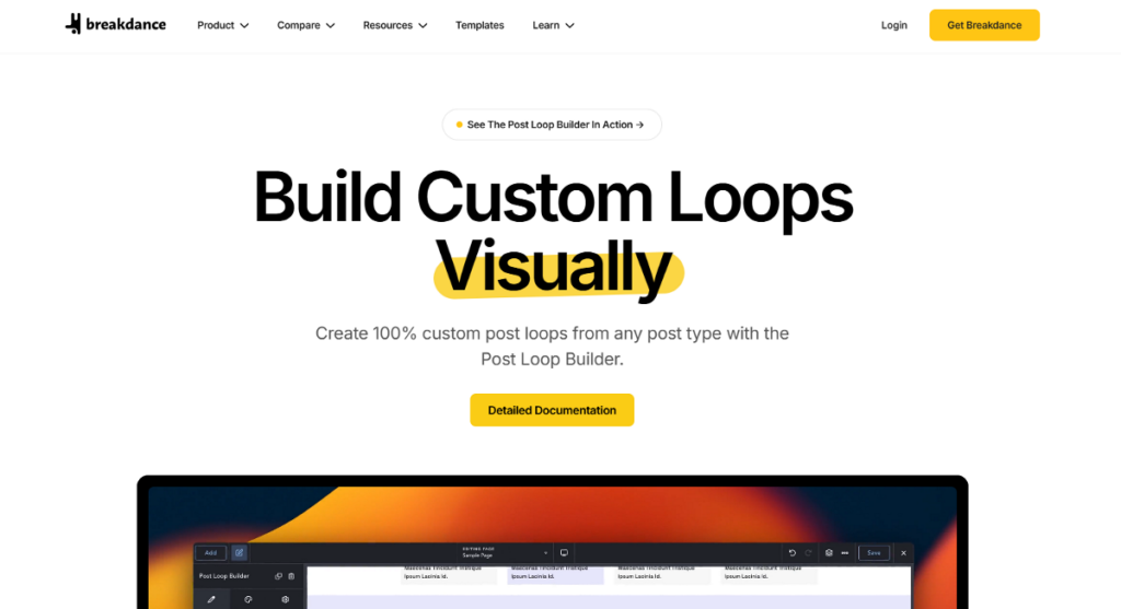 Breakdance theme builder