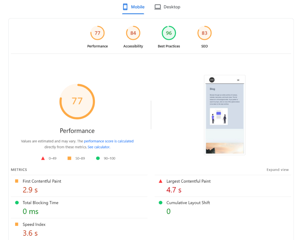 Divi complex page PSI